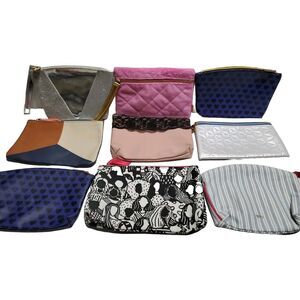 Lot Of 9 Ipsy Makeup Bags, Glam Bags